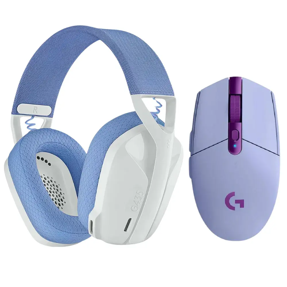 Diseno-sin-titulo-8-1.webp Combo Logitech Inalámbrico Gamer Audífono G435 y Mouse G305 Lila - Imagen 1
