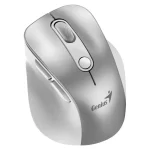Mouse Genius Ergo 9000s Pro RGB Wireless Bluetooth Recargable Silver