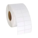 Etiquetas de polipropileno adhesivas x 10,000 und. a dos columnas tuco de 3" medida 5 x 2.5cm - Imagen 2