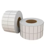 Etiquetas adhesivas Transferencia Térmica 5 x 2.5 cm a dos columnas, x 10,000 unidades tuco de 3''
