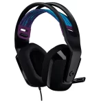 Audifono Logitech G335 alambrico con microfono, color negro - Imagen 2