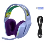 Audifono Gamer Con Microfono Logitech G733 Lightspeed Ultraligeros color Lavanda - Imagen 2