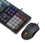 Kit teclado y mouse gamer Antryx GC 5600, switch azul, mecanico, USB, color negro - Imagen 2
