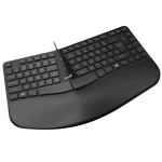 Genius Teclado Ergo Kb 700 mecanografiado Fluido Con Tecla Ai Copilot, color negro - Imagen 2