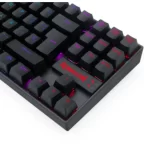 Teclado Mecanico Redragon Negro Kumara K552RGB Switch Rojo - Imagen 2