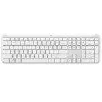 Teclado Logitech Signature Slim K950, conexion inalambrica y USB, color blanco - Imagen 2