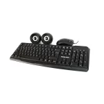 Combo Teclado, Mouse y Parlante Halion Office HA-KIT45 Alambrico conexión USB - Imagen 3
