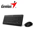 Teclado Genius Mouse Luxemate Q8000 Wireless TKL Usb Multimedia Negro - Imagen 2