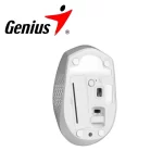 Mouse Genius NX 8000s BT Wireless y Bluetooth Blueeye Blanco y Gris - Imagen 3