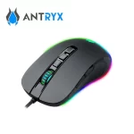 Mouse gamer Antryx Chrome Storm Kurtana, DPI 12400, 9 botones, RGB, color negro - Imagen 3