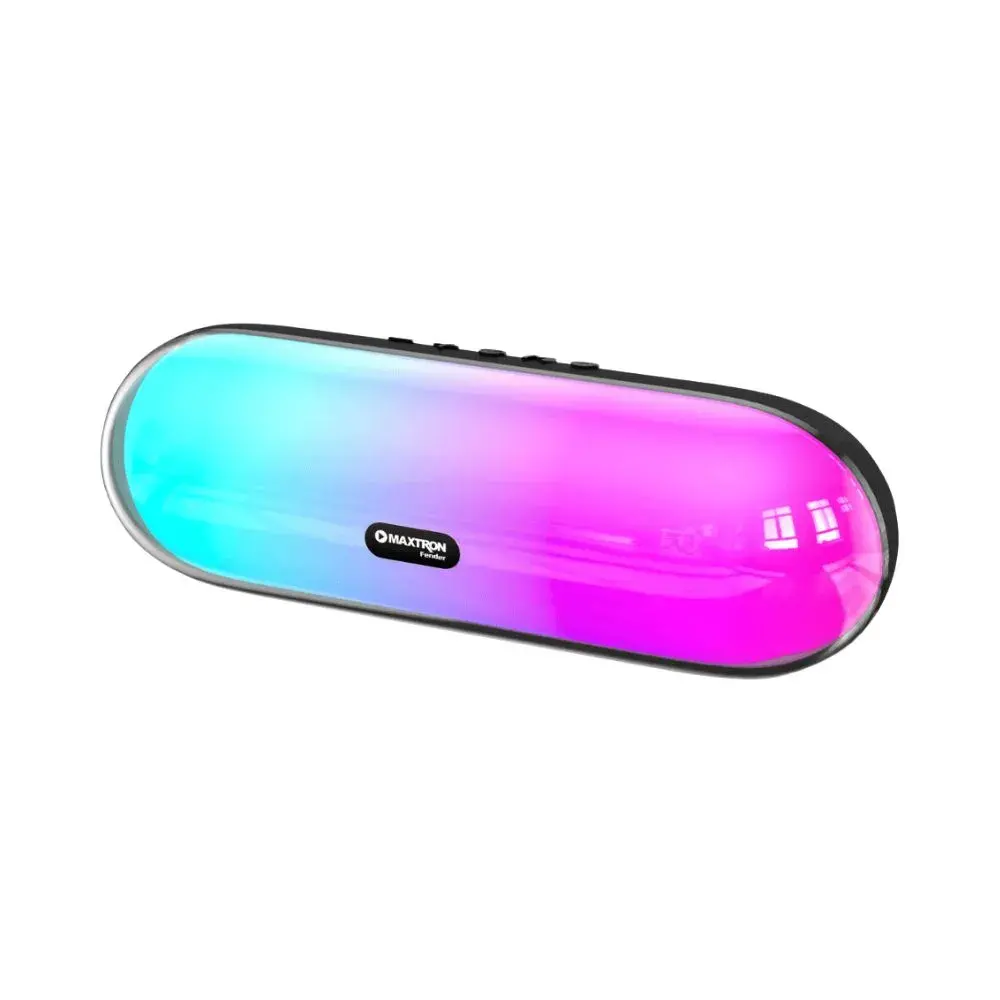 NOAL-100.webp Parlante Bluetooth Maxtron Fender MX502 Iluminación RGB LED Radio FM - Imagen 1