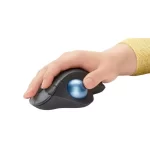 Mouse Logitech Ergo M575 Trackball, conexion bluetooth, color negro - Imagen 2