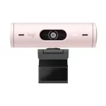 Camara web Logitech Brio 500 Full HD 1080P, color rosado - Imagen 2