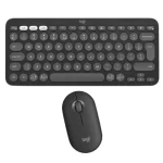 Combo Logitech Teclado K380s y Mouse Pebble 2 Keys Bluetooth Negro
