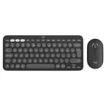 Combo Logitech Teclado K380s y Mouse Pebble 2 Keys Bluetooth Negro - Imagen 2