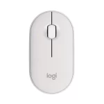 Mouse Logitech Pebble 2 M350S, conexion bluetooth, 4000 DPI, color blanco - Imagen 3