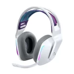 Audifono Gamer Con Microfono Logitech G733 Lightspeed Ultraligeros color Blanco