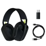 Audifono Gamer con Micrófono Logitech G435 Inalámbrico Lightspeed Negro - Imagen 3