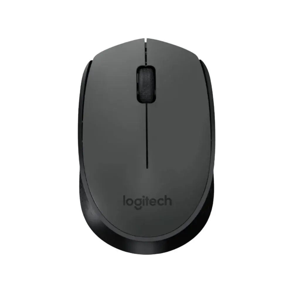 NOAL-2024-07-05T180111.063.webp Mouse Logitech M170, conexion inalambrica, 3 botones, color negro - Imagen 1