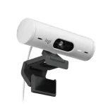 Camara web Logitech Full HD 1080p Brio 500, color blanco - Imagen 2