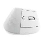 Mouse Logitech Lift Vertical ergonomico, conexion Bluetooth y USB, 4000 DPI, color blanco - Imagen 2