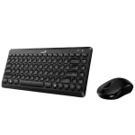 Teclado Genius y Mouse Slimstar 8230 Wireless Bluetooth Multimedia Negro - Imagen 2
