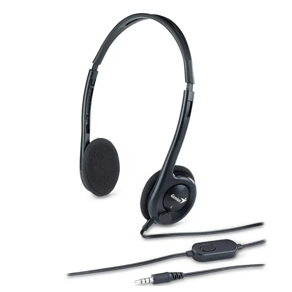 NOAL-2024-07-08T162518.548.webp Audifono con microfono Genius HS M200C Notebook. color negro - Imagen 1