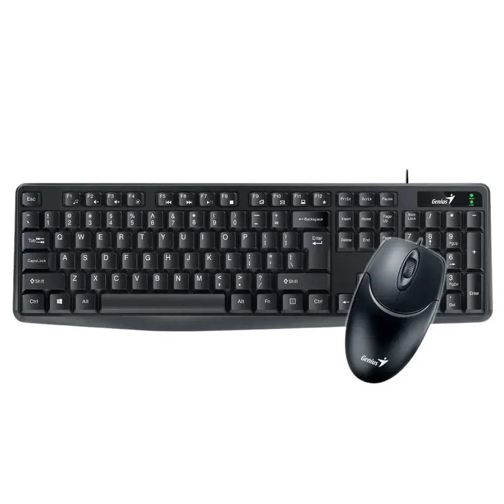 NOAL-2024-07-08T172751.525.webp Combo Teclado y Mouse Genius Smart KM 170 USB Negro - Imagen 1