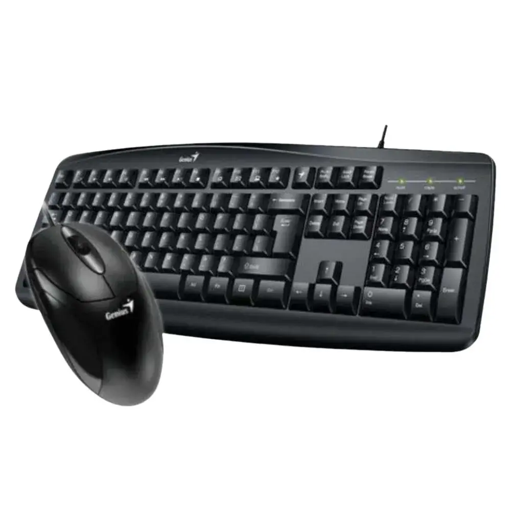 NOAL-2024-07-08T173042.493.webp Combo Teclado y Mouse Genius Smart KM 200 USB Negro - Imagen 1