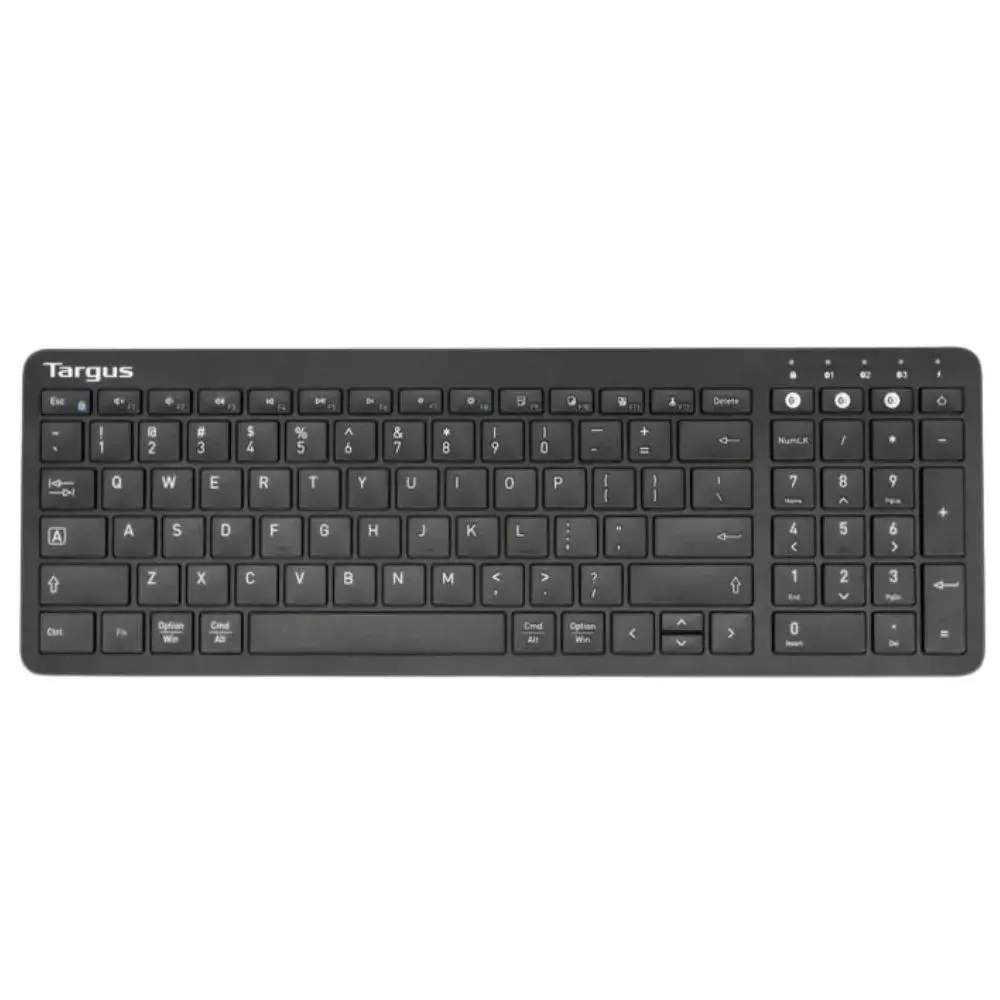 NOAL-2024-07-09T144016.075.webp Teclado Targus KB863 Medium Antimicrobial Multi Device BT US Negro - Imagen 1