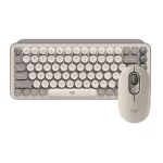 Combo Logitech POP Teclado Mecánico y Mouse Gris