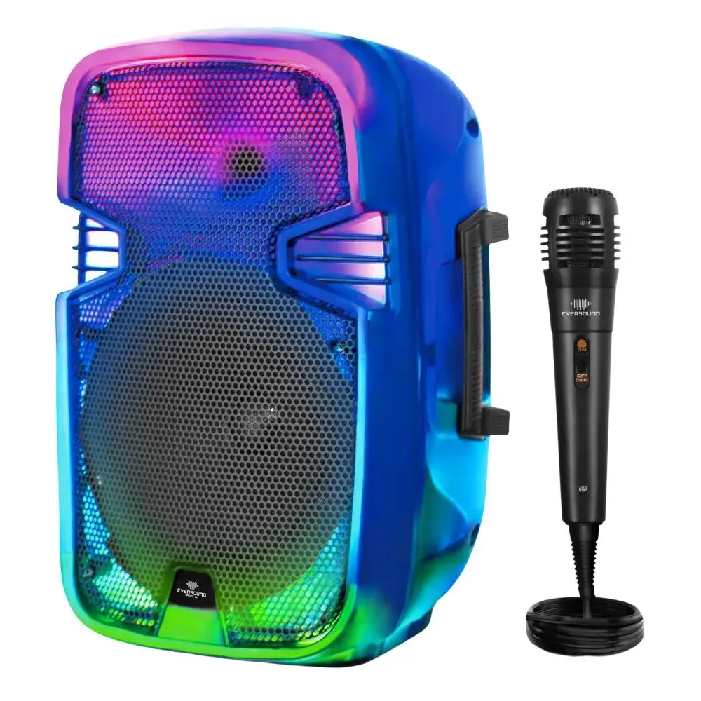 PAR2025359-1.webp Parlante Bluetooth Eversound Bristol FX 8" - EV 1001 con Micrófono Alámbrico - Imagen 1