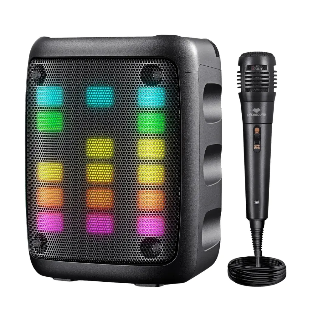 PARL2025351-1.webp Parlante Bluetooth Eversound Equalizer 3" - EV 5003 con Micrófono Alámbrico - Imagen 1