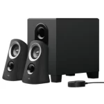 Parlante Logitech Z313 con Subwoofer 2.1 25w 220v Negro