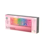 Teclado Gamer Mecanico Razer Blackwidow V3 Quartz Mecanico Switch Verde RGB Rosa - Imagen 3