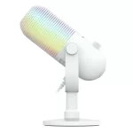 Micrófono Razer Seiren V3 Blanco Chroma RGB USB Supercardioide Silent Touch - Imagen 2