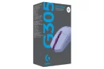 Mouse gamer Logitech G305 Lightspeed Wireless, Receptor usb, 12000 Dpi, 6 botones color Lila - Imagen 4