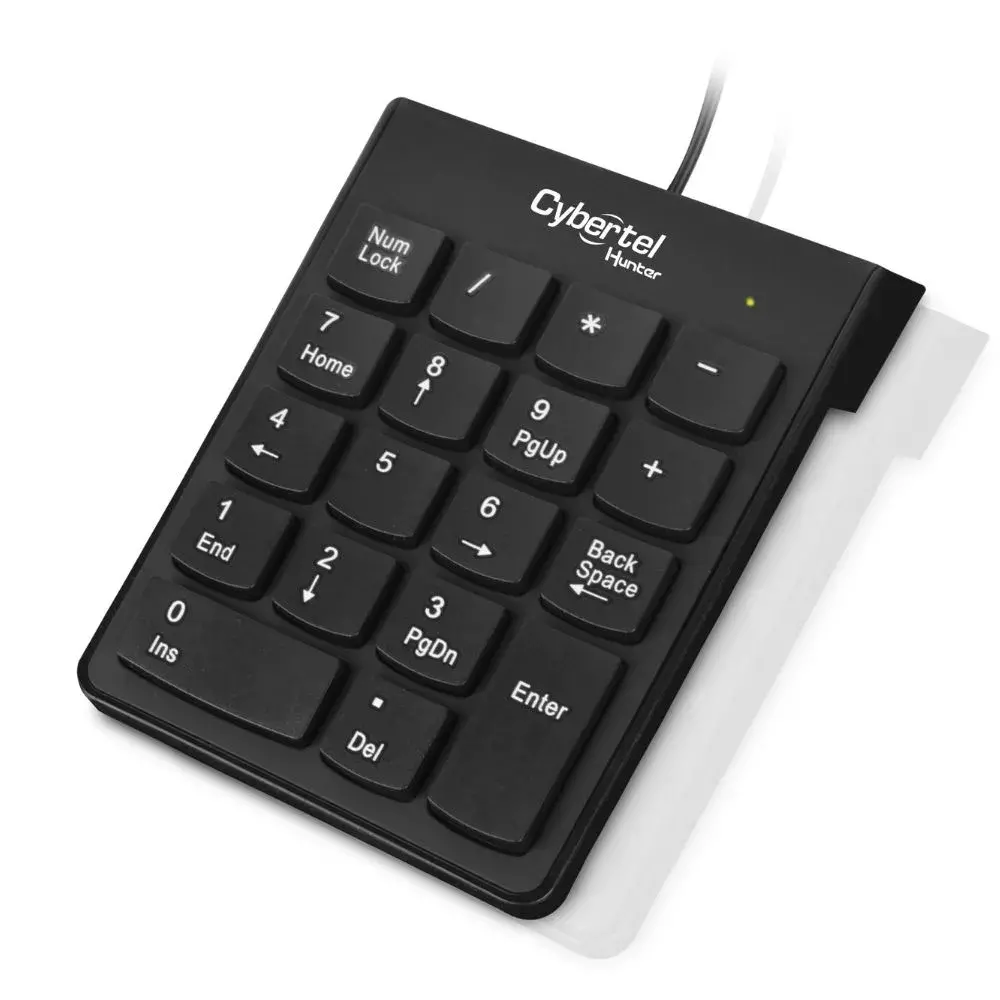TEC2025362-2.webp Teclado Numérico Cybertel Hunter K303 conexión USB Plug and Play - Imagen 1