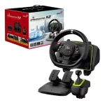 Timon con pedal y palanca Genius Gx Speed Master X2 Dual motor,PC USB - Imagen 2