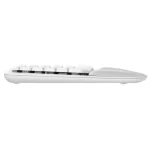 Teclado ergonomico Logitech Wave, conexion inalambrica, color blanco - Imagen 3
