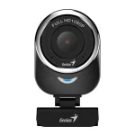 Cámara Web Qcam 6000 Genius Fhd 1080p Usb Negro