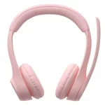 Audifono Logitech Zone 300, conexion bluetooth, duracion hasta 20hrs, color rosa - Imagen 2