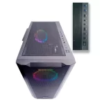 CASE GAMER TEROS TE1162N, MID TOWER, NEGRO, USB 3.0, USB 2.0, AUDIO. - Imagen 2