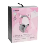 Audífono Razer Kraken Kitty V2 Quartz, conexion bluetooth, RGB Chroma, color rosado - Imagen 3