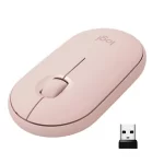 Mouse Pebble M350 Silent Wireless Rosado