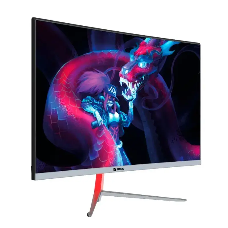 mov24te3131.webp Monitor Teros TE-2401S, 23.8" VA, 100Hz, 1920x1080 Full HD, VGA, HDMI, CURVO - Imagen 1