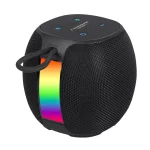 parlante eversound ev 500 strudel, conexion bluetooth, tws, iluminacion rgb, usb c, color negro
