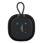 parlante eversound ev 500 strudel, conexion bluetooth, tws, iluminacion rgb, usb c, color negro
