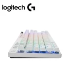 Teclado Logitech PRO X TKL lightspeed, conexion USB, color blanco - Imagen 3