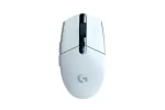 Mouse gamer Logitech G305 Lightspeed Wireless, receptor usb, 12000 dpi, 6 botones, color Blanco